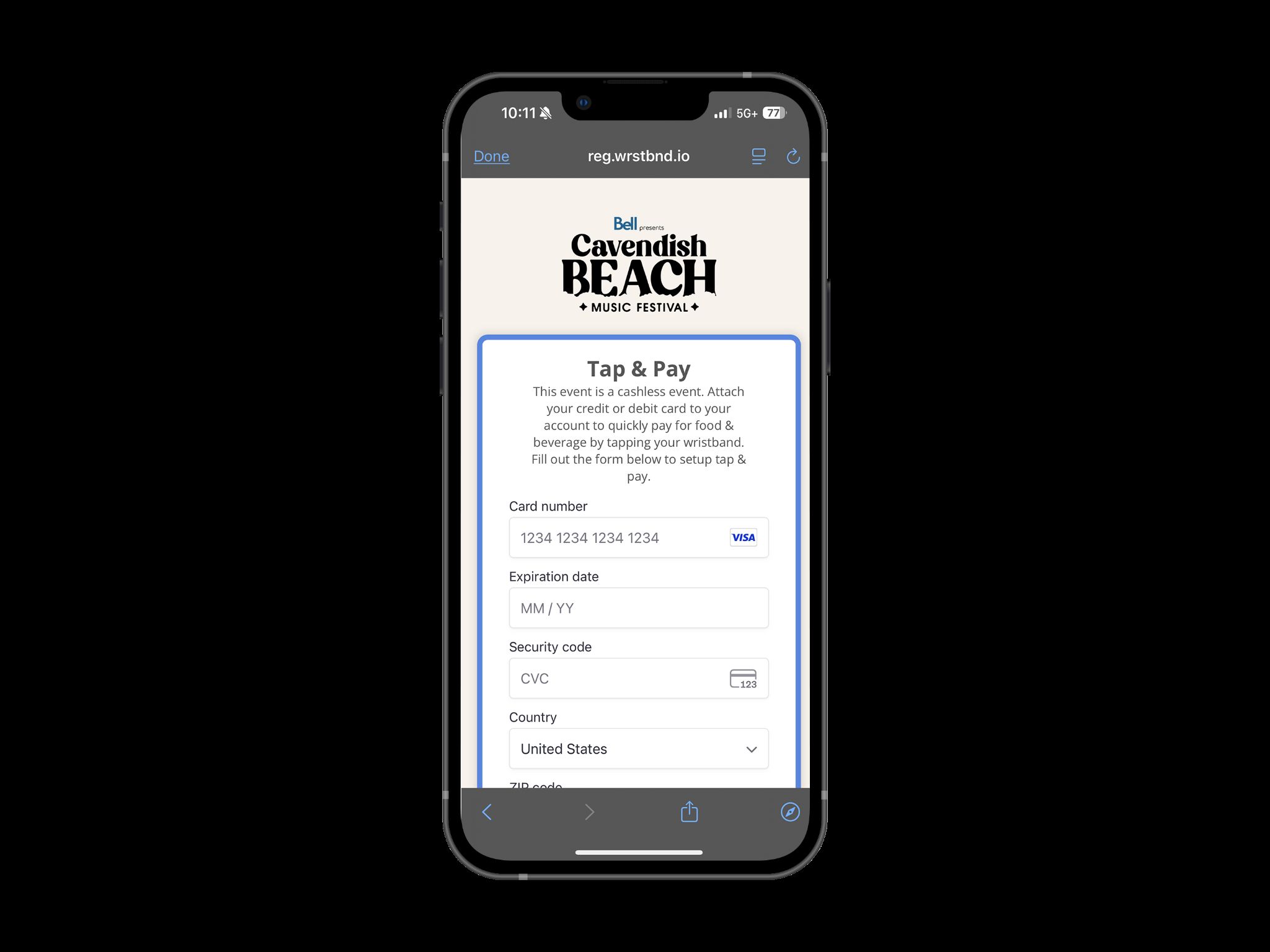 Registration, the WRSTBND platform